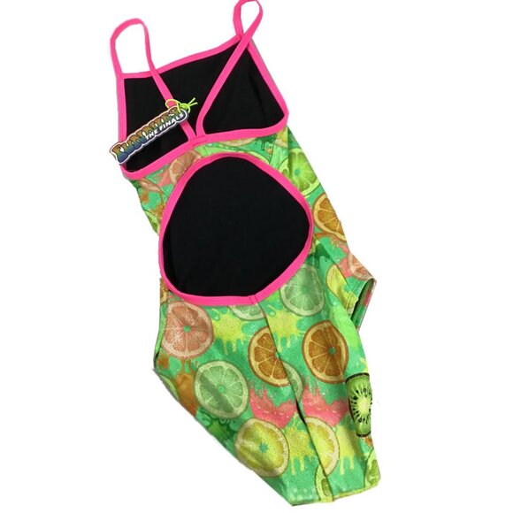 The Finals Coolada Foil Flutterback One-Piece Swimsuit - Picture 7 of 10